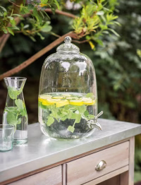 Sunshill Drink Dispenser Clear Glass