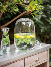 Sunshill Drink Dispenser Clear Glass