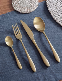 aa1-2.avif Birley Cutlery Set 16 Piece Brass Finish