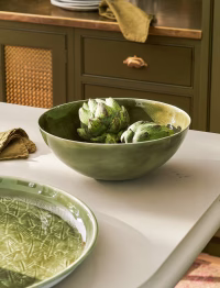 Alvescot Serving Bowl Moss Green