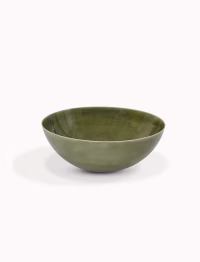 Alvescot Serving Bowl Moss Green