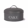 Original Round Cake Tin Charcoal