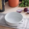 cc1.avif Enamel Pie Dish White