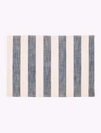 Wide Stripe Napkins Set of 2 Flint Blue