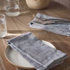 Chambray Napkins Set of 4 Flint Blue