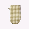 Gulli Oven Glove Cotton Green Ivory