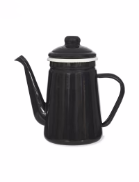 Coffee Pot in Carbon - Enamel