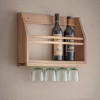 Hambledon Wine Glass Shelf - Oak