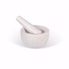 Brompton Pestle and Mortar White