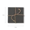 f4-2.webp Coasters Slate Set of 4 Black