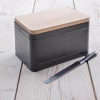 Borough Bread Bin Charcoal