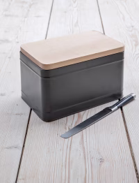 Borough Bread Bin Charcoal