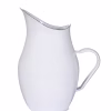 Enamel Water Pitcher White