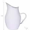 Enamel Water Pitcher White