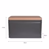 Borough Bread Bin Charcoal
