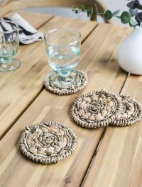 g3-1.jpeg Bayford Woven Coaster Set of 4 Natural