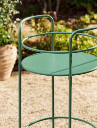 Rive Droite Drinks Trolley Thistle Green