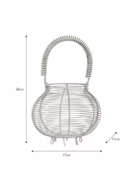 Brompton Egg Basket Chalk