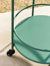 Rive Droite Drinks Trolley Thistle Green