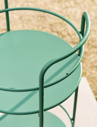 Rive Droite Drinks Trolley Thistle Green