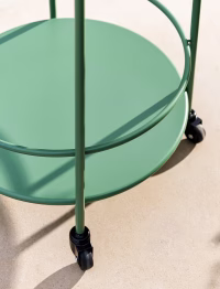 Rive Droite Drinks Trolley Thistle Green