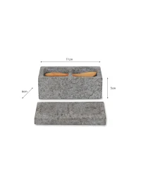 Granite Salt & Pepper Pinch Pot