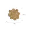 Enslow Jute Coasters Set of 4 Natural