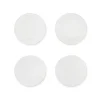 ggg7-1.webp Round Coasters Ceramic Set of 4 White