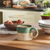 Bladon Half Glazed Mugs Set of 2 Rosemary