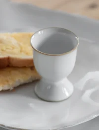 Ithaca Egg Cups Set of 2 White