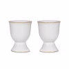 Ithaca Egg Cups Set of 2 White