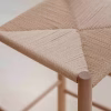 Longworth Bar Stool With Back Natural