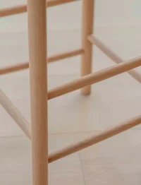 Longworth Bar Stool With Back Natural