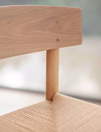 Longworth Bar Stool With Back Natural