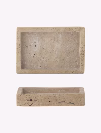 w3.avif Majsa Tray Travertine Rectangular Natural Small