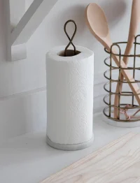 w_9605.webp Brompton Kitchen Roll Holder Antique Brass