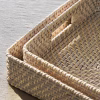 ww1.avif Wittering Rattan Rectangular Trays Set of 2 White
