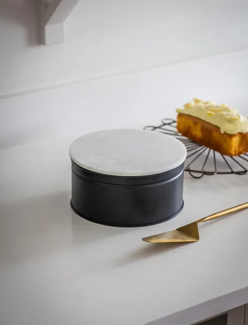 Brompton Cake Tin Large Carbon