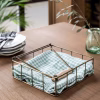 xx.avif Brompton Napkin Tray Antique Brass Finish