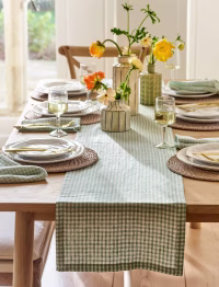 zz4.avif Oaksey Checked Runner 36x250cm Rosemary